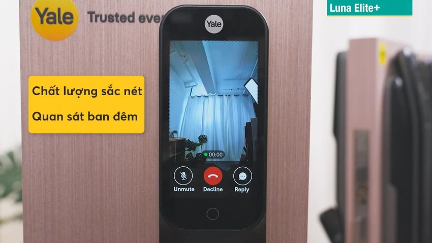 Khóa Nhận Diện Tĩnh Mạch Yale Luna Elite+ Khoa cua Yale Luna Elite 3