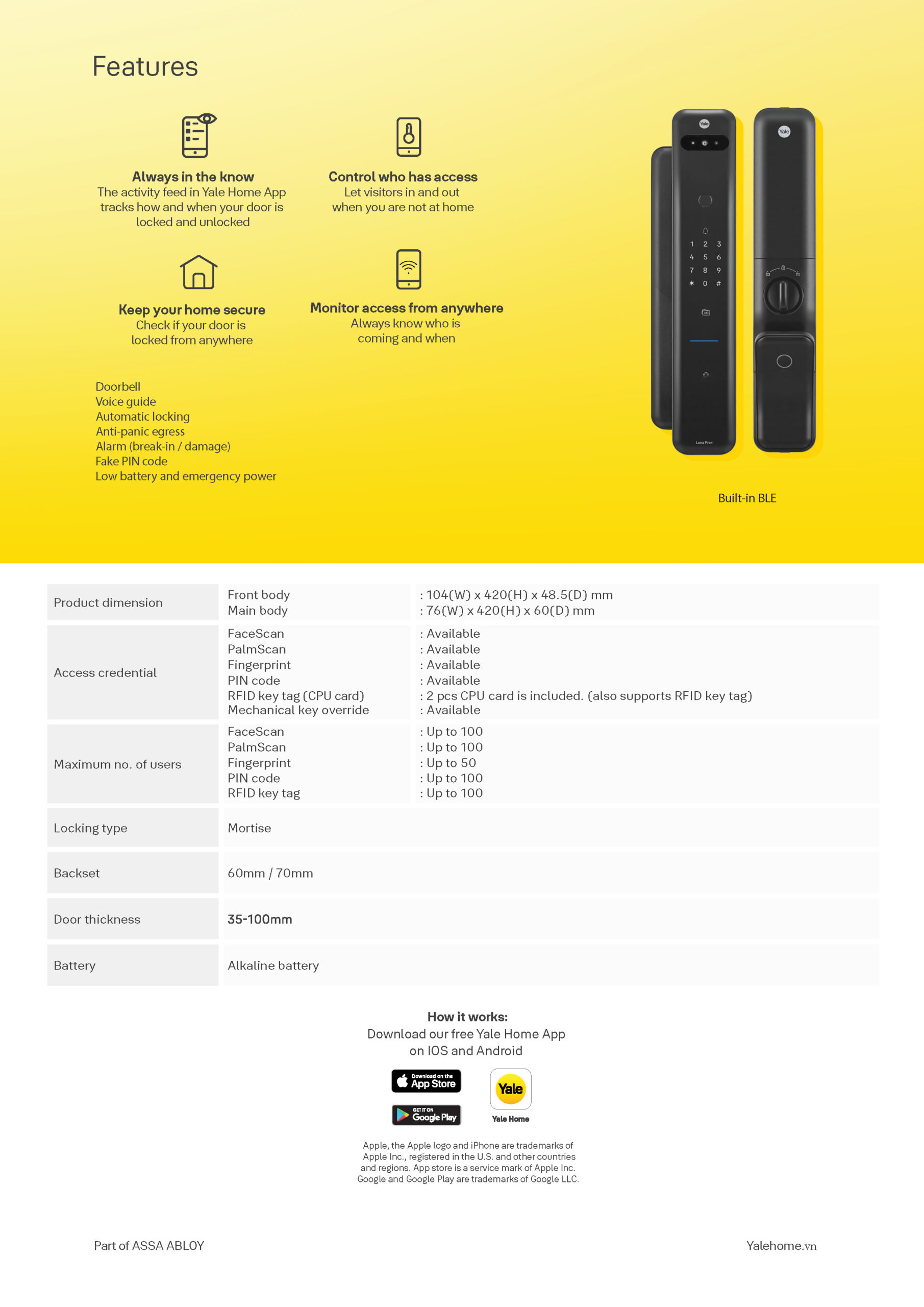 Leaflet New Yale Luna Pro Page 2 scaled