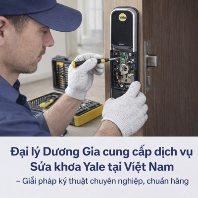 Dai ly Duong Gia cung cap dich vu Sua khoa Yale tai Viet Nam
