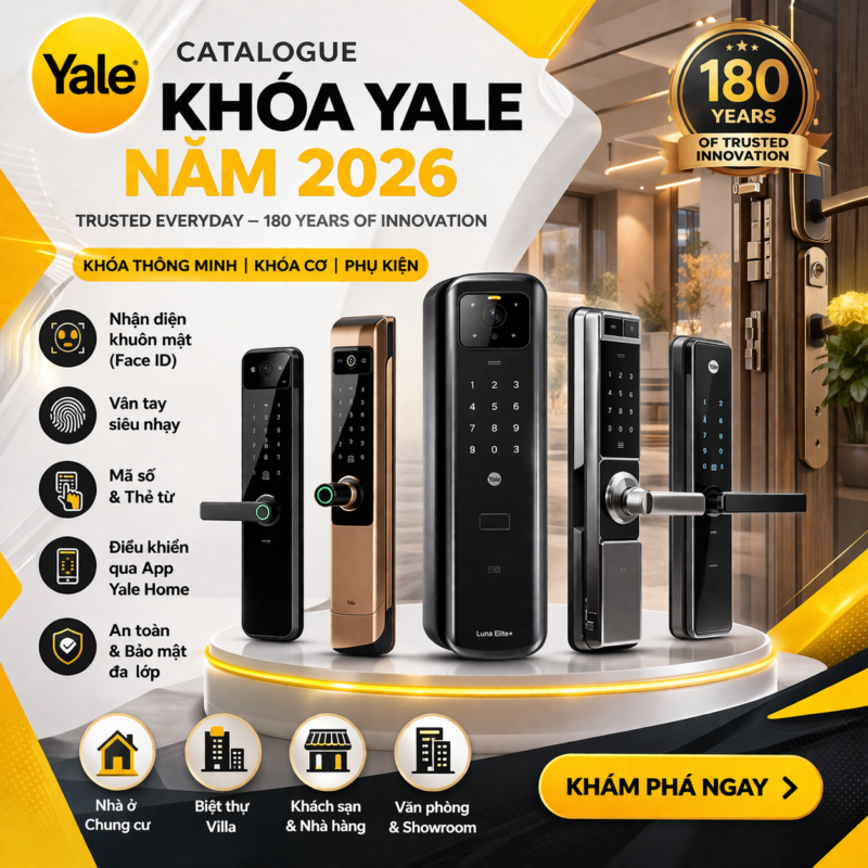Catalogue Khóa Yale Năm 2026