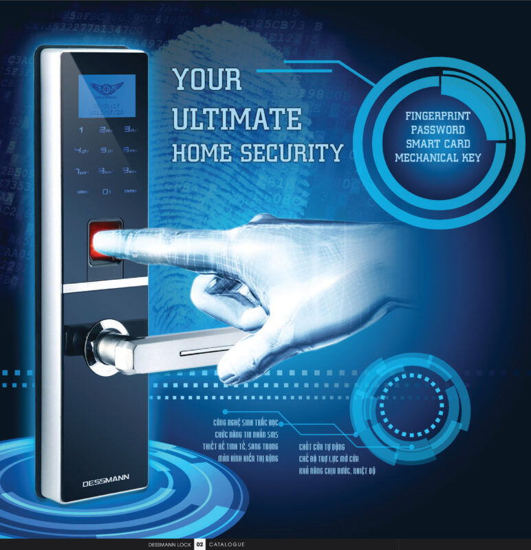 Khoa van tay Dessmann G800 01