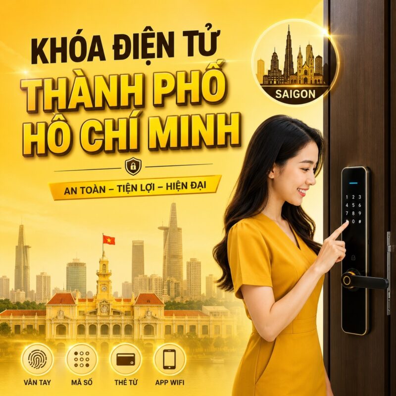 Khóa Điện Tử HCM Khóa Điện Tử HCM