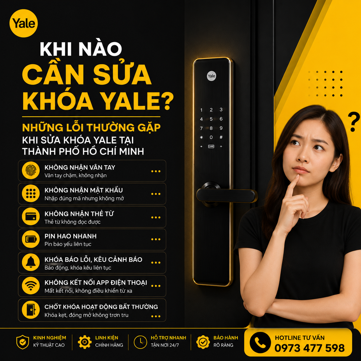 nhung loi thuong gap khi sua khoa yale tai thanh pho ho chi minh