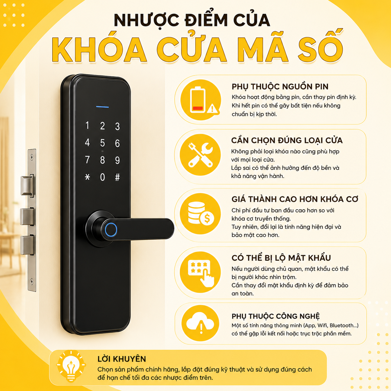 nhuoc diem cua khoa cua ma so