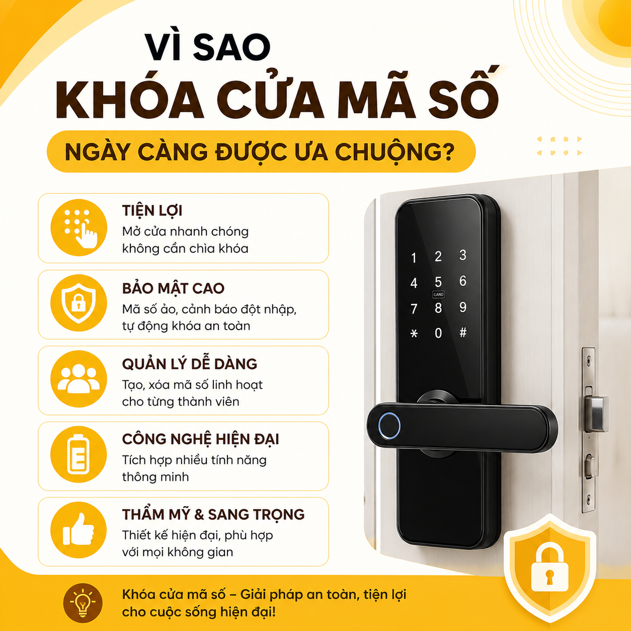 vi sao khoa cua ma so ngay cang duoc ua chuong
