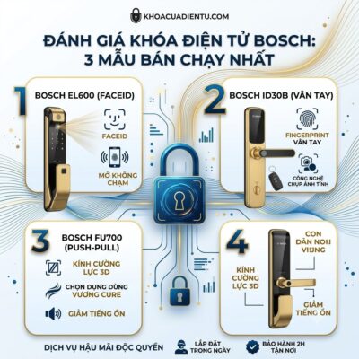 Đánh Giá Khóa Điện Tử Bosch Chính Hãng Công Nghệ Đức