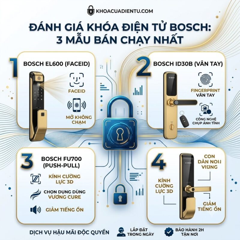 Đánh Giá Khóa Điện Tử Bosch Chính Hãng Công Nghệ Đức Đánh Giá Khóa Điện Tử Bosch Chính Hãng Công Nghệ Đức
