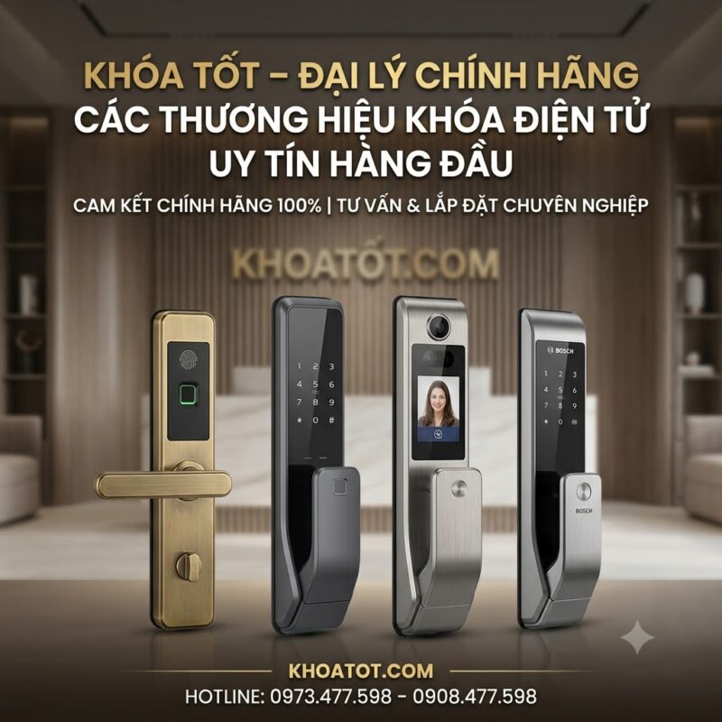Khóa Tốt – Đại Lý Chính Hãng Các Thương Hiệu Khóa Điện Tử Uy Tín Hàng Đầu Khoa Tot – Dai Ly Chinh Hang Cac Thuong Hieu Khoa Dien Tu Uy Tin Hang Dau