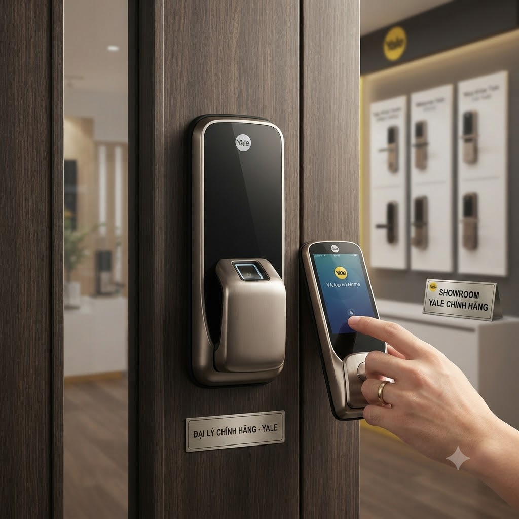 Mua Khóa Điện Tử Yale Chính Hãng Ở Đâu Uy Tín