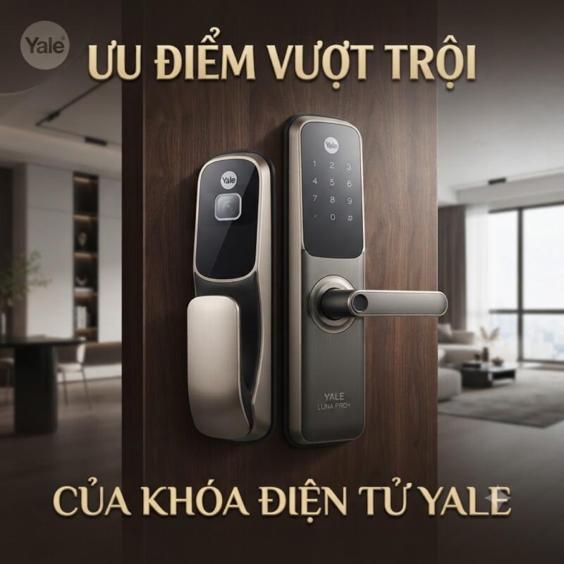 Ưu Điểm Của Khóa Điện Tử Yale