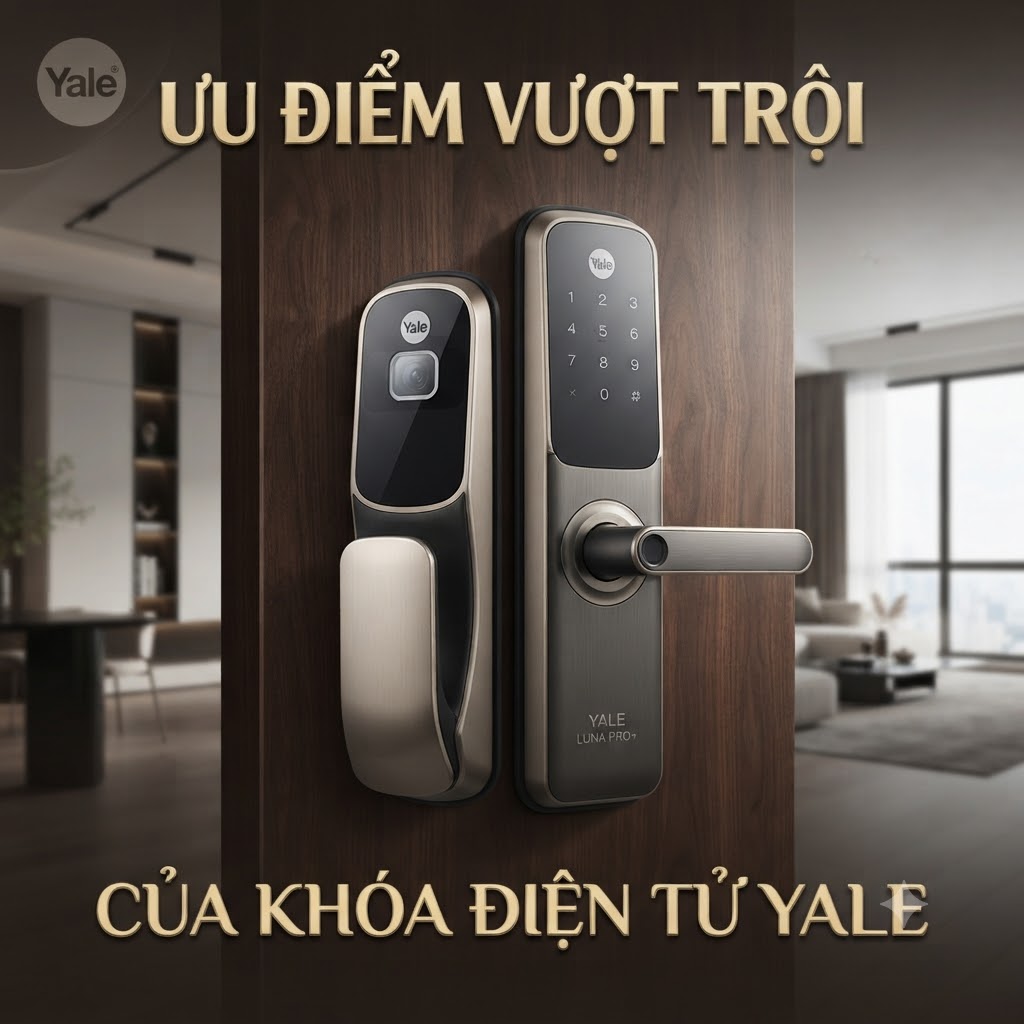 Ưu Điểm Của Khóa Điện Tử Yale Ưu Điểm Của Khóa Điện Tử Yale