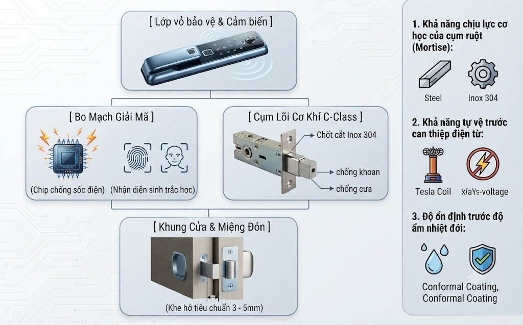 Tổng hợp các mẫu khóa tốt nhất hiện nay Tong hop cac mau khoa tot nhat hien nay van hanh dua tren dieu gi