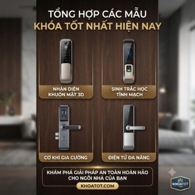 Tổng hợp các mẫu khóa tốt nhất hiện nay